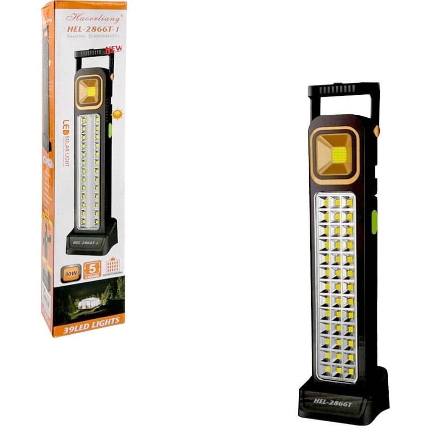 لامپ شارژی خورشیدی HEL-2866GT
