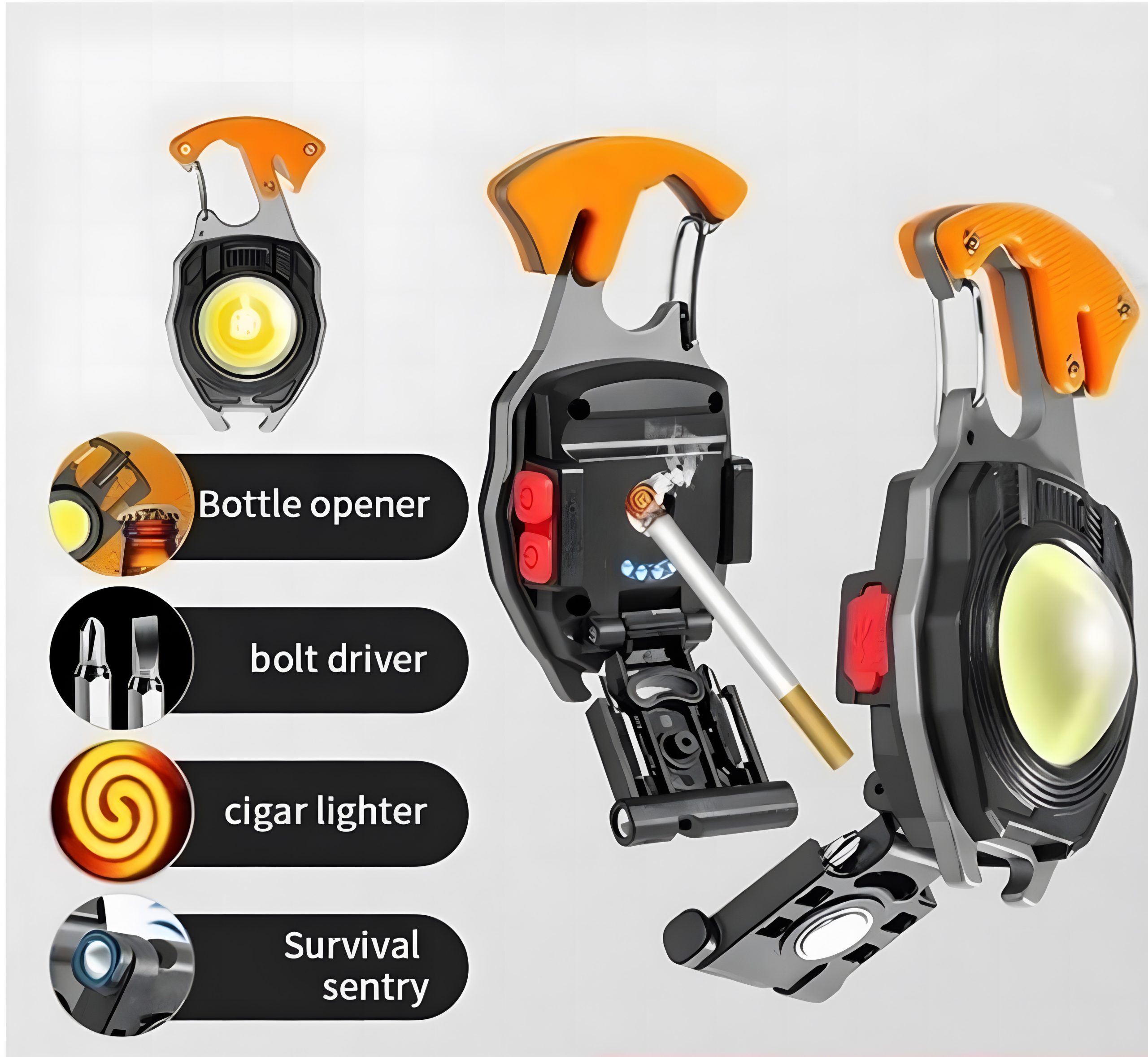 چراغ قوه 7 کاره شارژی