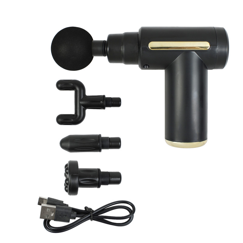 ماساژور تفنگی شارژی 4 سر مدل Massage gun
